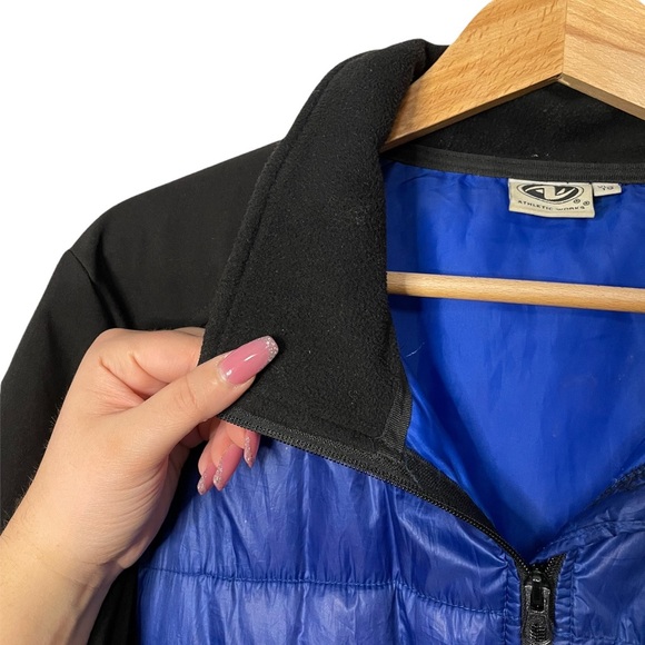 Athletic Works Fleece Lined Lightweight Puffer Jacket - Picture 4 of 10